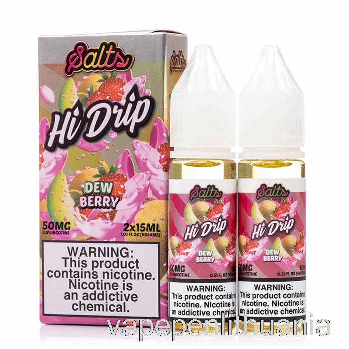 Rasos Uogos - Hi-drip Druskos - 30 Ml 50 Mg Vape Skysčio